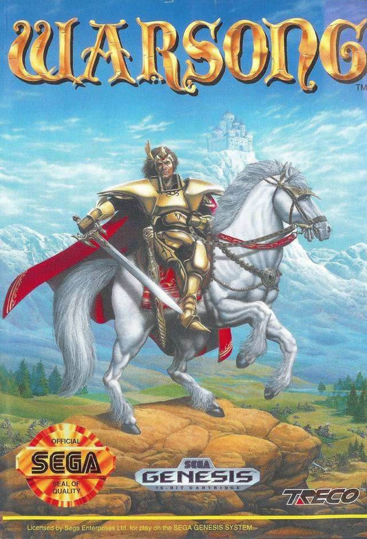 Warsong (Sega Genesis) - Game Manual Only
