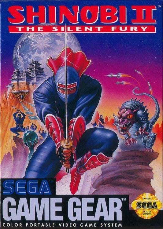 Shinobi II the Silent Fury (Sega Game Gear) - Game Manual Only