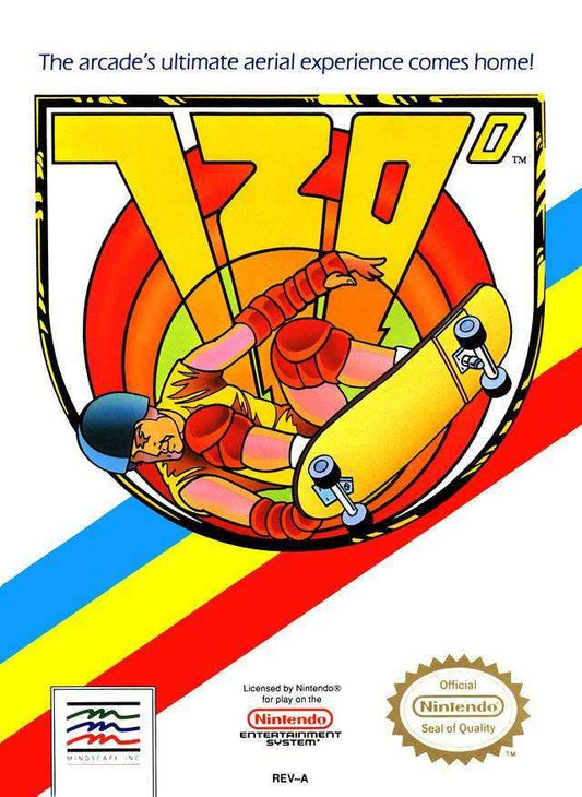 720 Degrees (Nintendo NES) - Game Manual Only