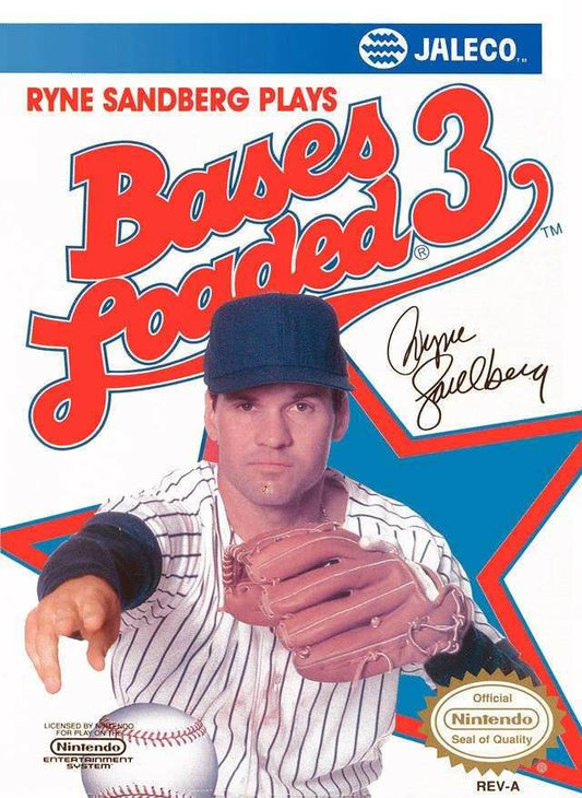 Bases Loaded 3 (Nintendo NES) - Game Manual Only