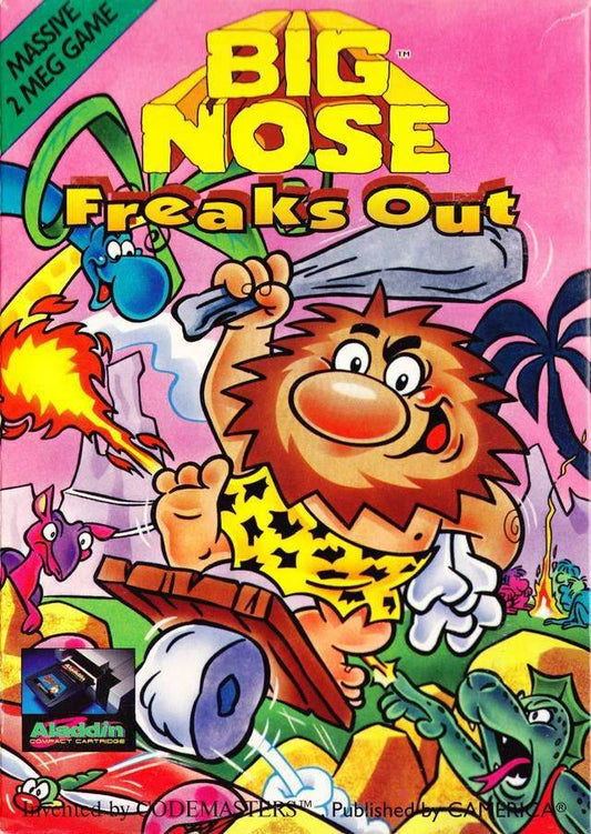 Big Nose Freaks Out (Nintendo NES) - Game Manual Only