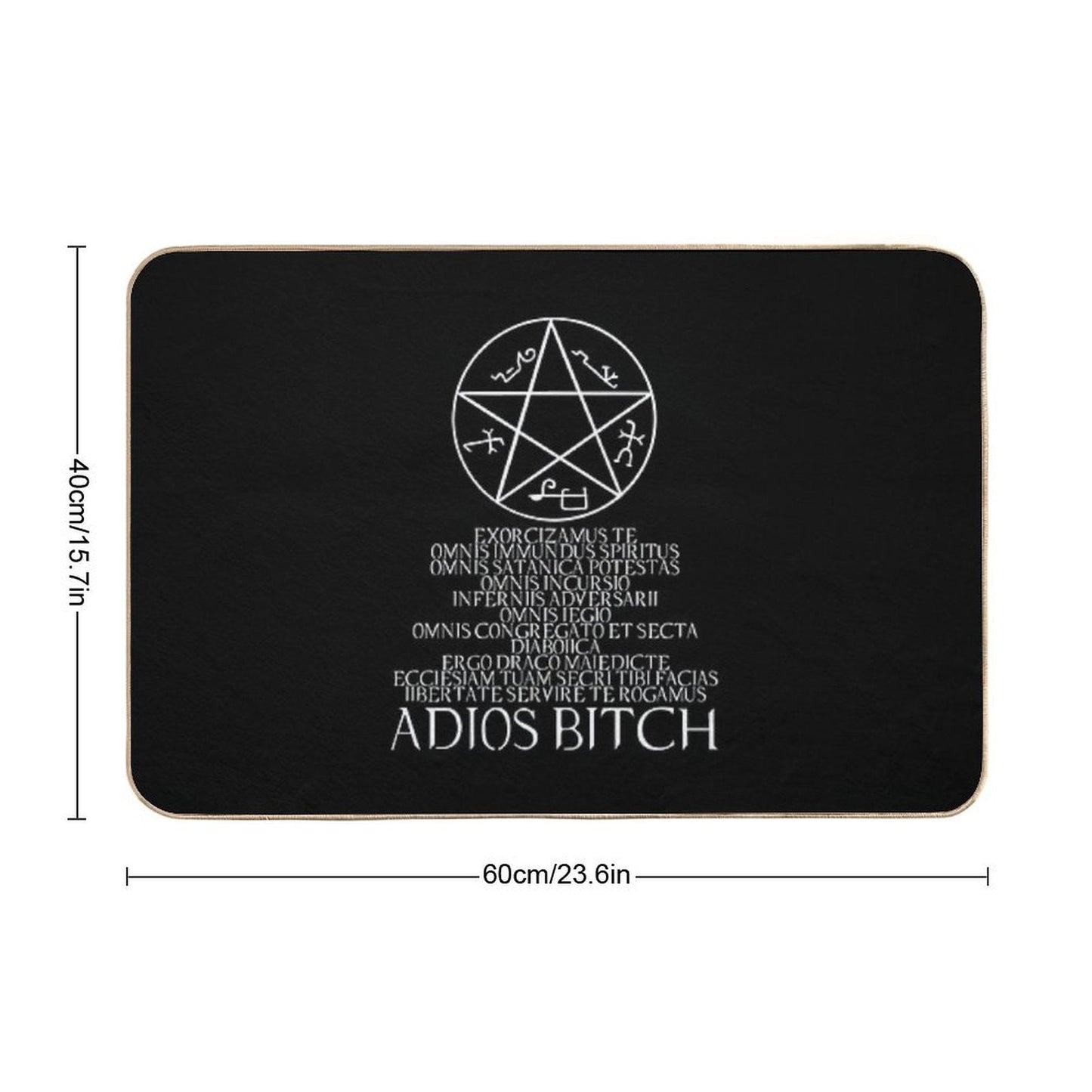 Supernatural - Devils Trap  Multi-Purpose Bath Mat