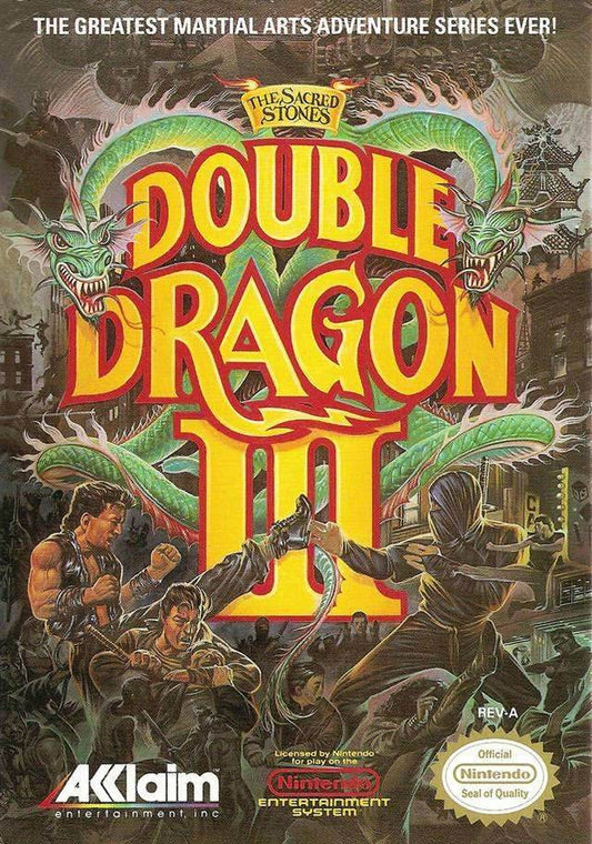 Double Dragon III (Nintendo NES) - Game Manual Only