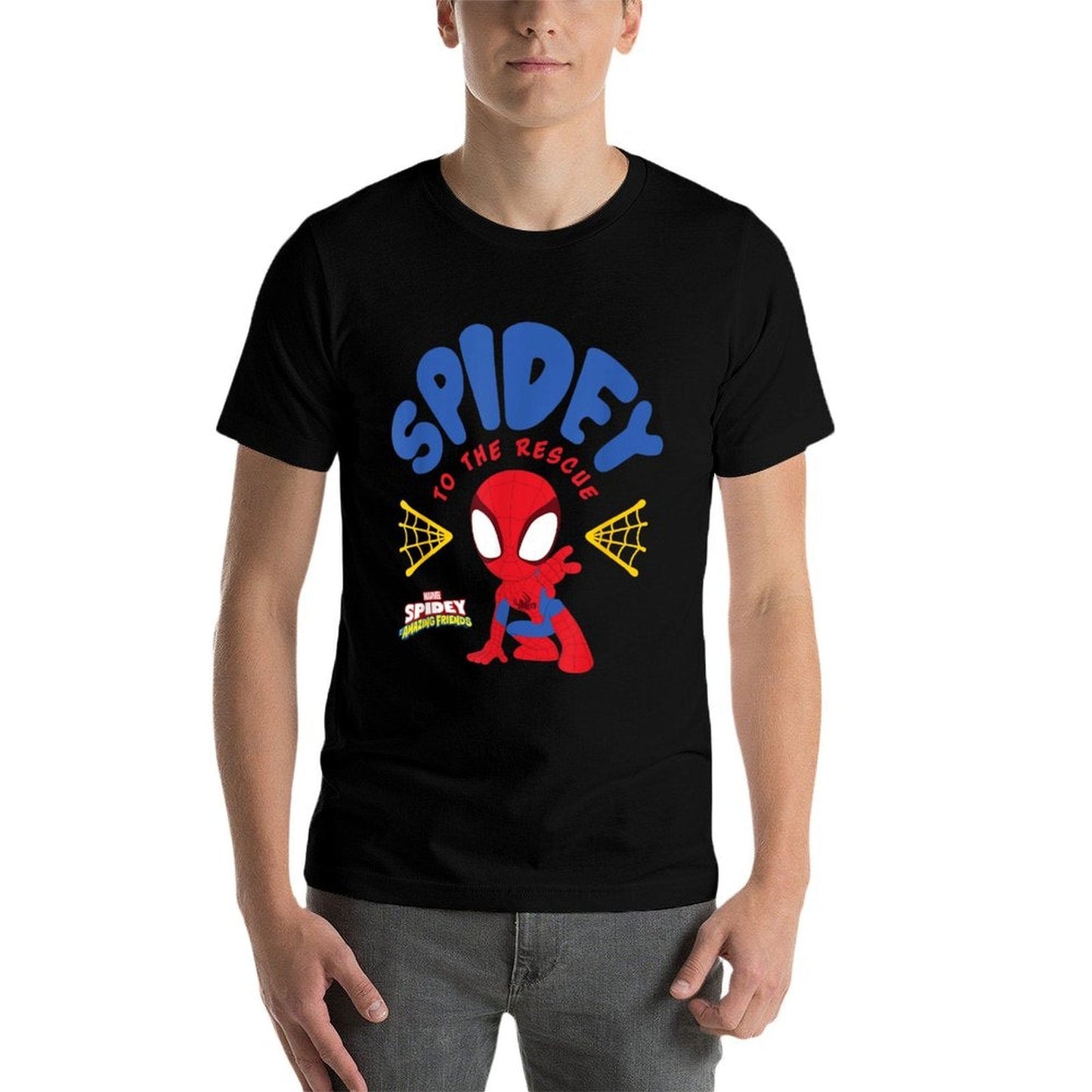 Marvel Spidey And His Amazing Friends Spidey To The Rescue  Lightweight T-Shirt