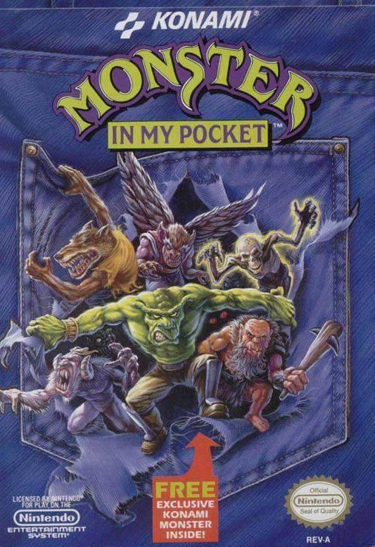 Monster in My Pocket (Nintendo NES) - Game Manual Only