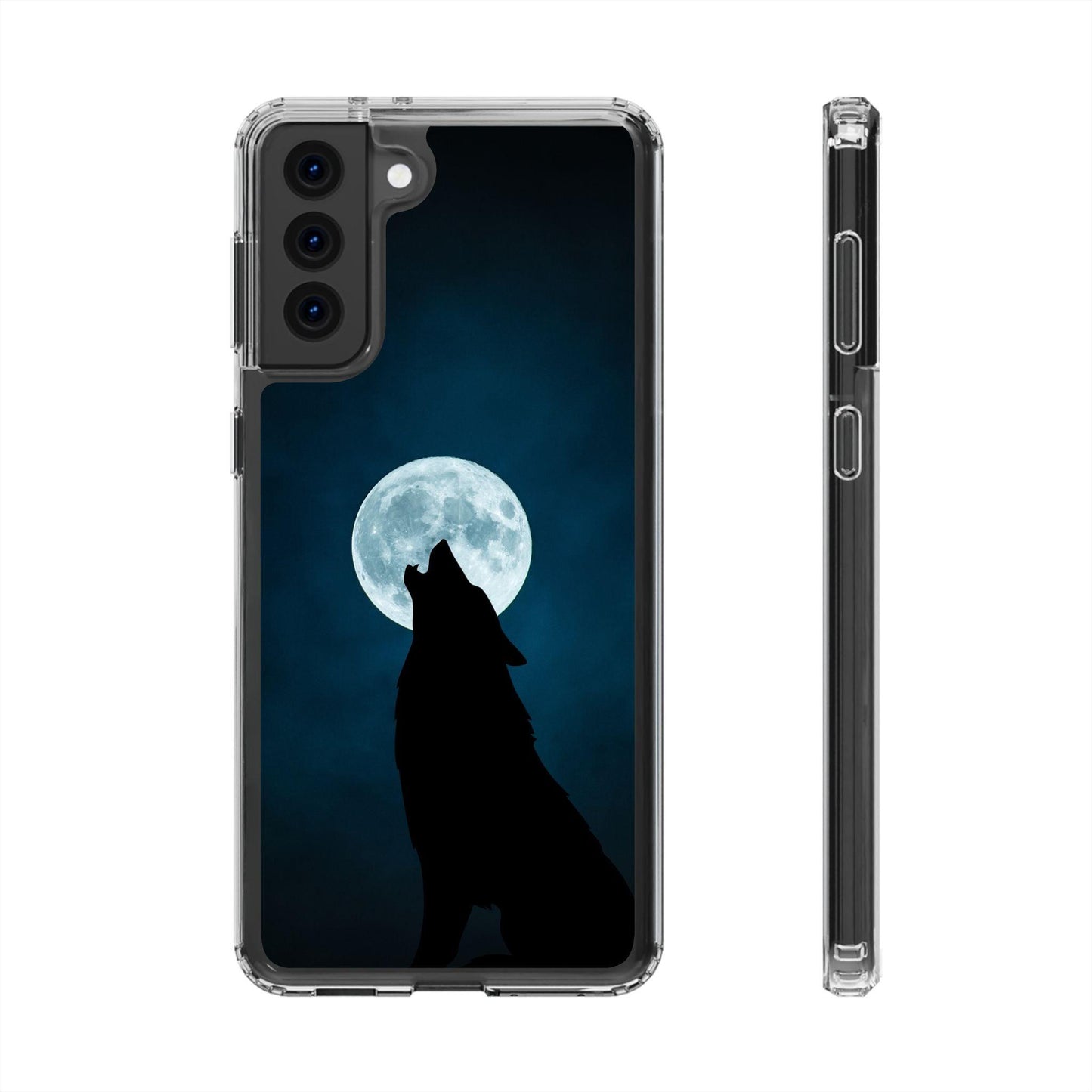 Full Moon and Wolf Clear Cases