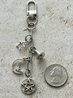 Witchy Bag Charm Keychain