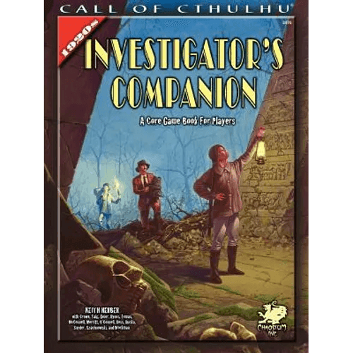 1920s Investigator Companion - Paperback - 