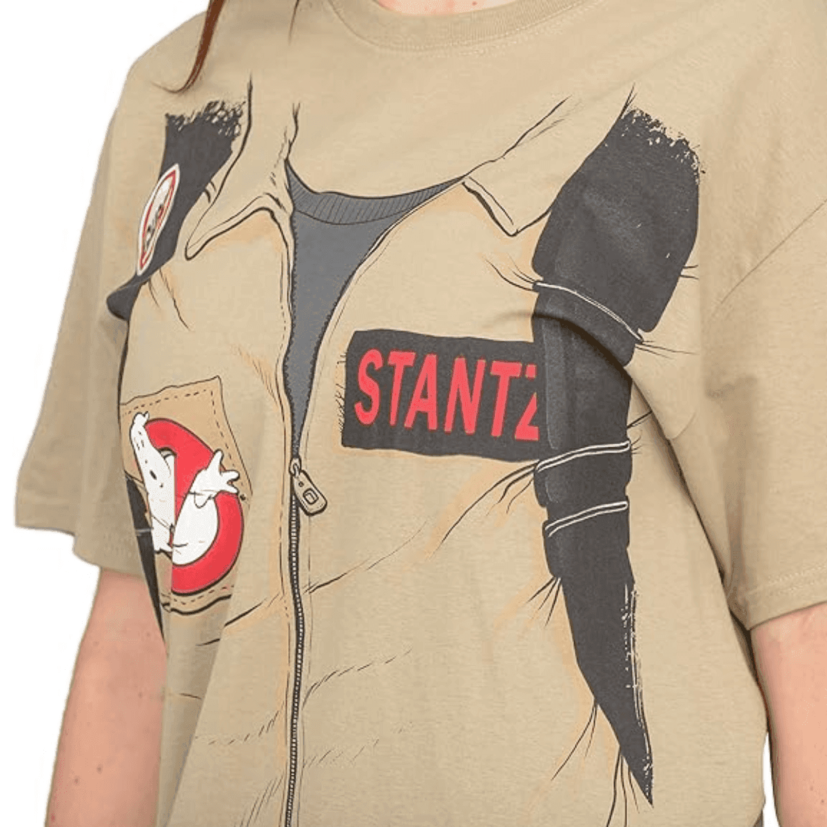 Ghostbuster Short Sleeve Costume T-Shirt with Back Print - XS