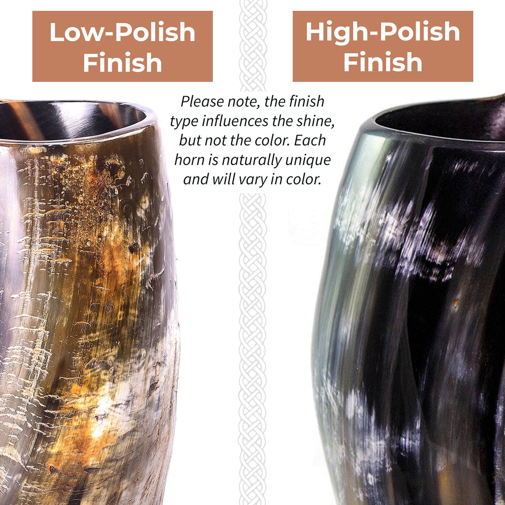 Viking Drinking Horn with Leather Holster – The Journeyman