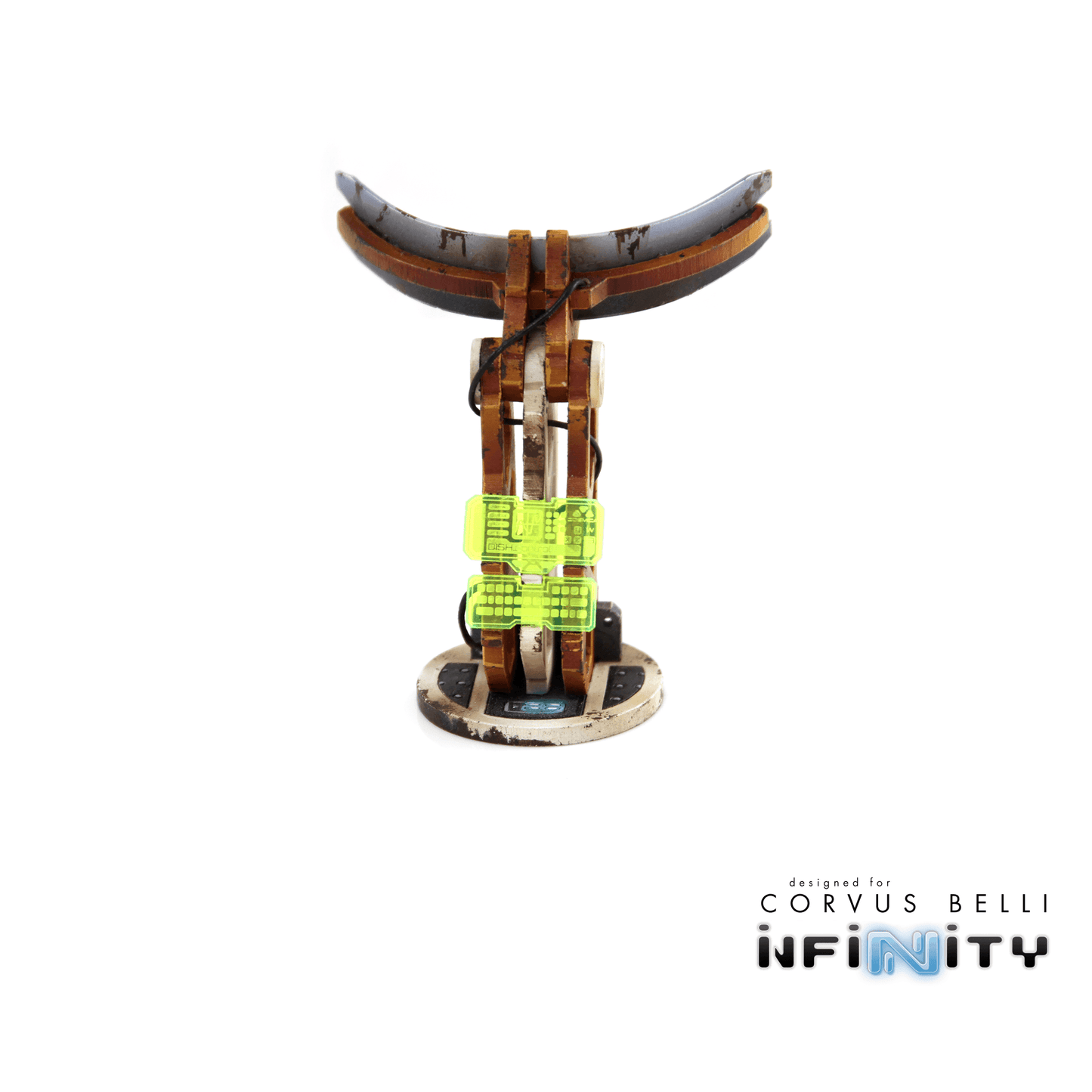 Communications Array - Fluorescent Green