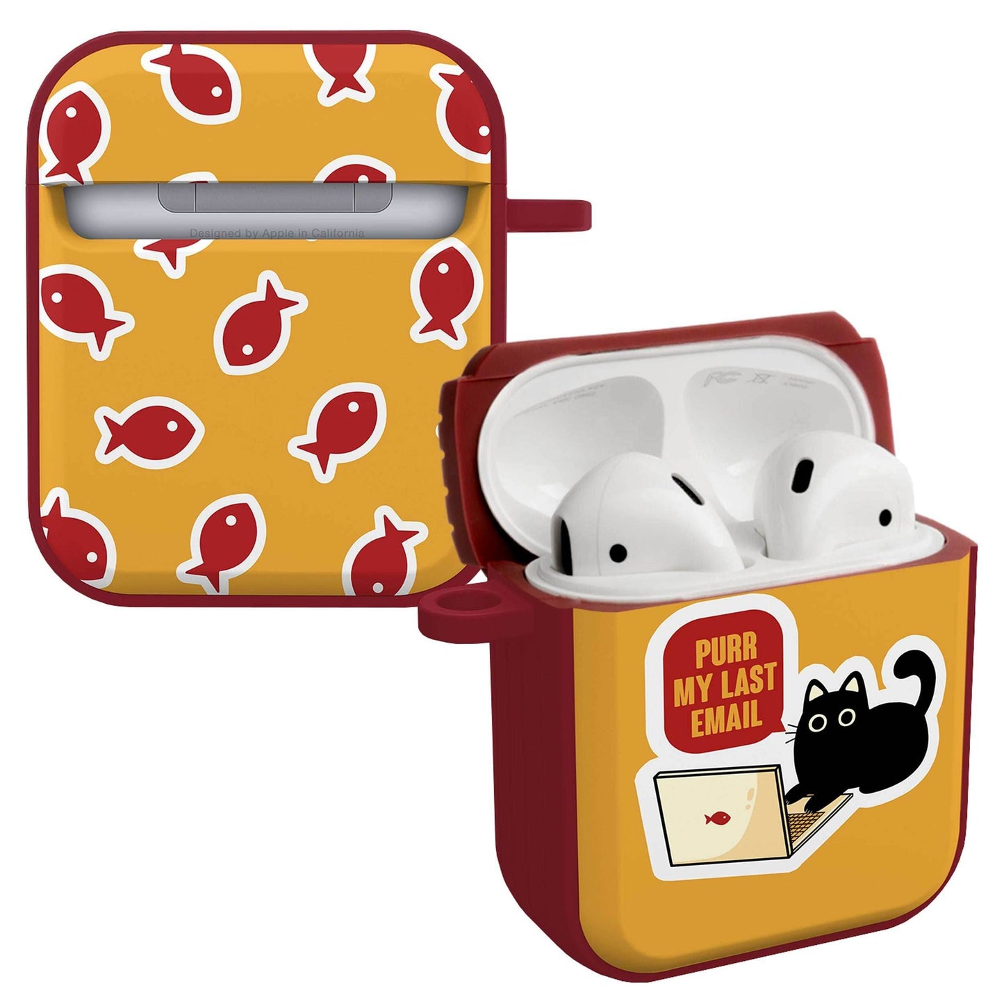 Affinity Bands X Tobe Fonseca HDX Apple AirPods Gen 1 & 2 Case Cover - Purr Email
