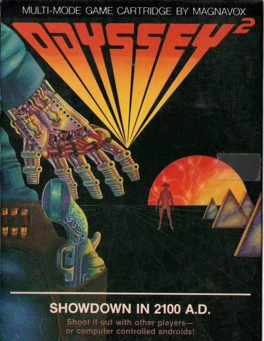 Showdown in 2100 A.D.! (Odyssey 2) - Game Manual Only