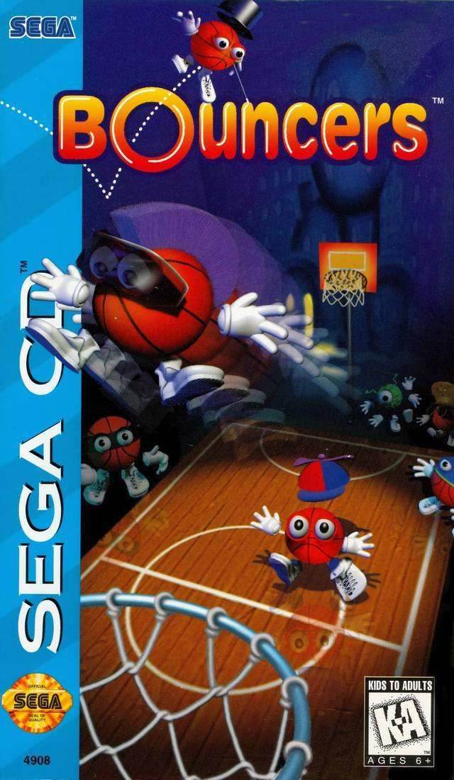 Bouncers (Sega CD) - Game Manual Only