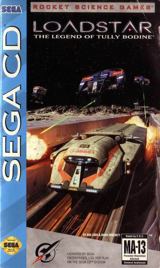 Loadstar Legend of Tully Bodine (Sega CD) - Game Manual Only