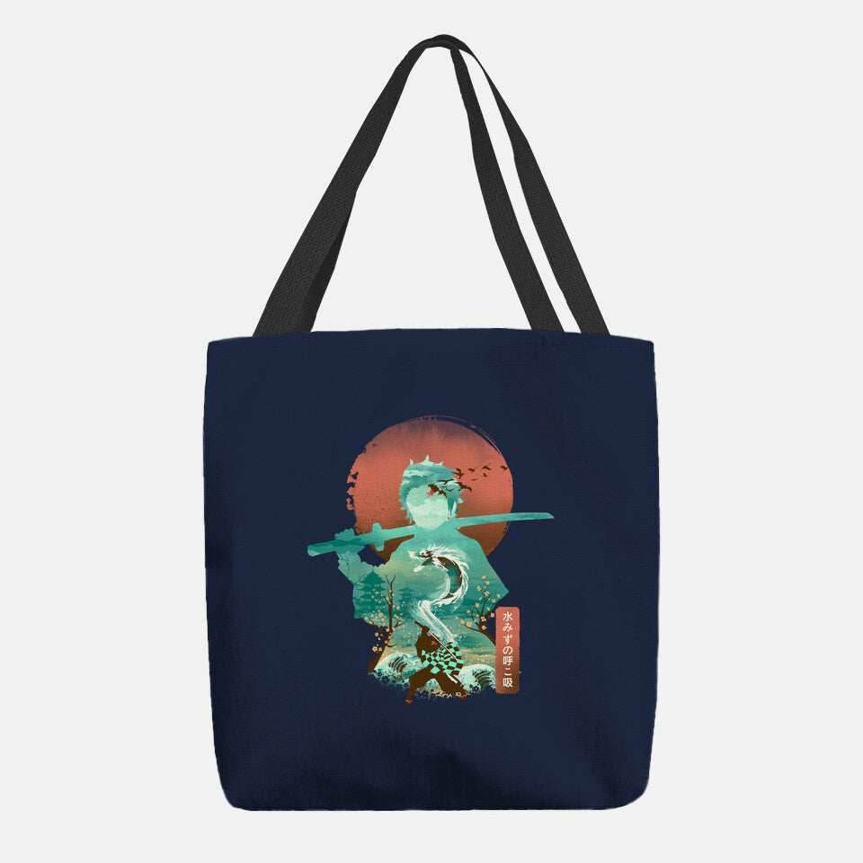 Breath of Water - None / Navy / 13x13