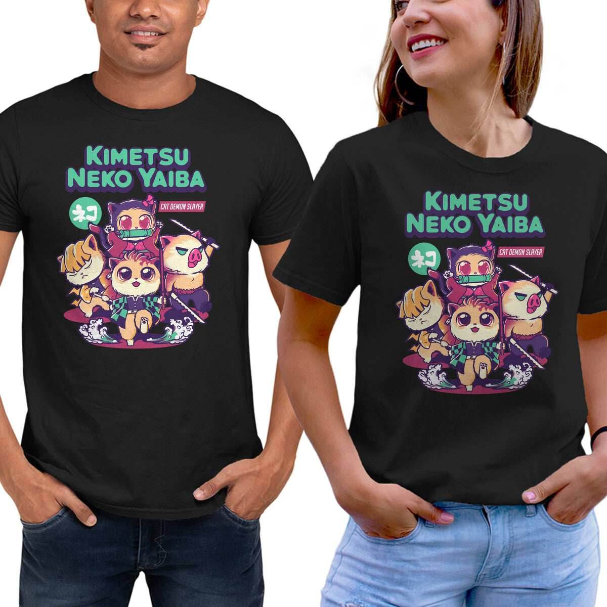 Kimetsu Neko Yaiba - Unisex / Black / S