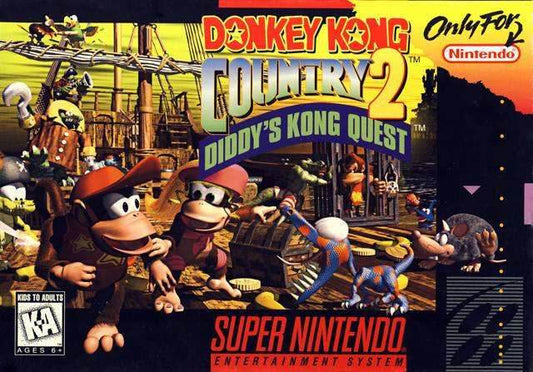 Donkey Kong Country 2 W/ Strategy Guide (Super Nintendo) - Game Manual Only