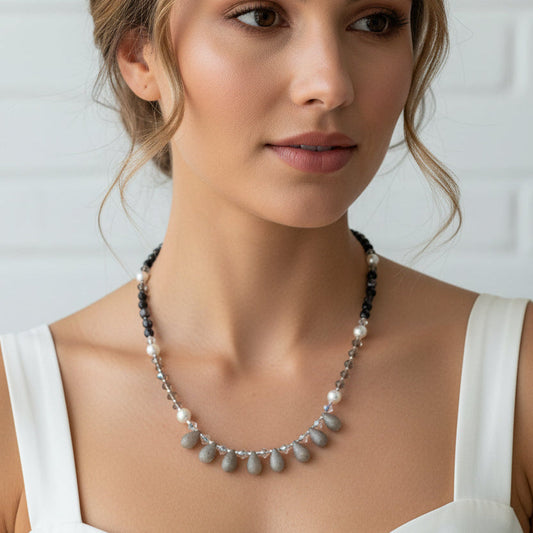 Celtic Dawn Crystal Necklace