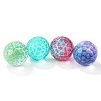 D100 Quicksand Resin Dice - 50mm Transparent 100-sided Dice Ball
