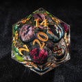 Eye of Odin 50mm Liquid Core Resin D20 Dice
