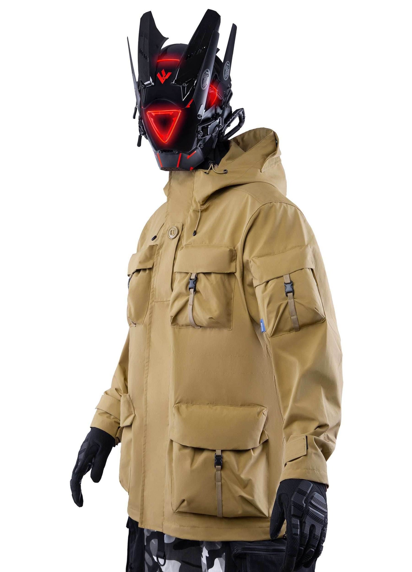APEJ8 Khaki Tactical Wilderness Jacket - Mustard Yellow / S