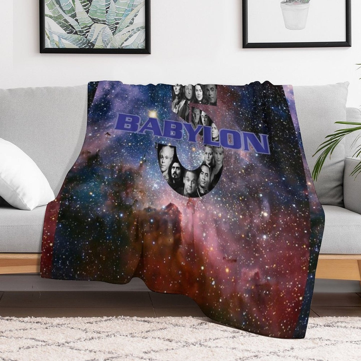 Babylon 5 Shrink-resistant Throw Blanket