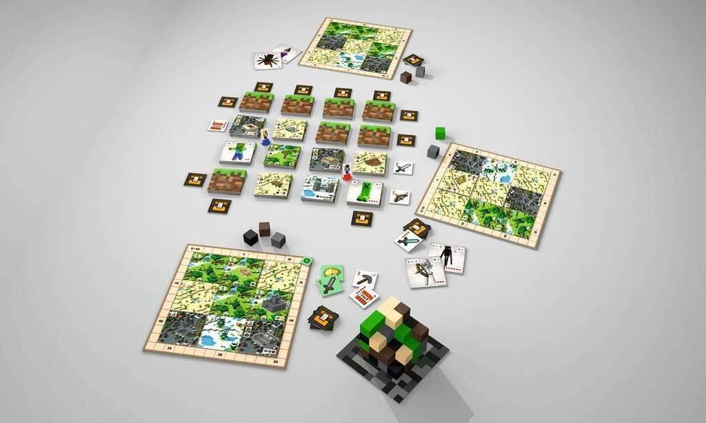 Minecraft Board Game - Ravensburger Strategy Board Game With Creative Building & Easy Setup - 