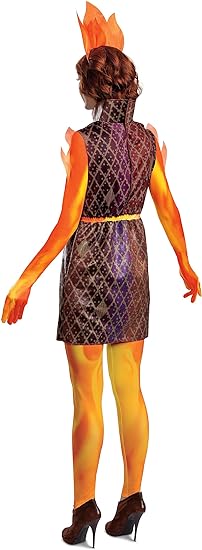 Ember Elemental Adult Women's Costume Medium 8-10