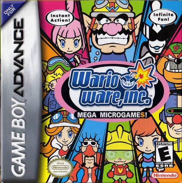 WarioWare, Inc. Mega Microgames! (Gameboy Advance) - Game Manual Only
