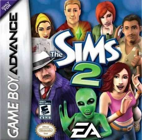 The Sims 2 (Gameboy Advance) - Game Manual Only