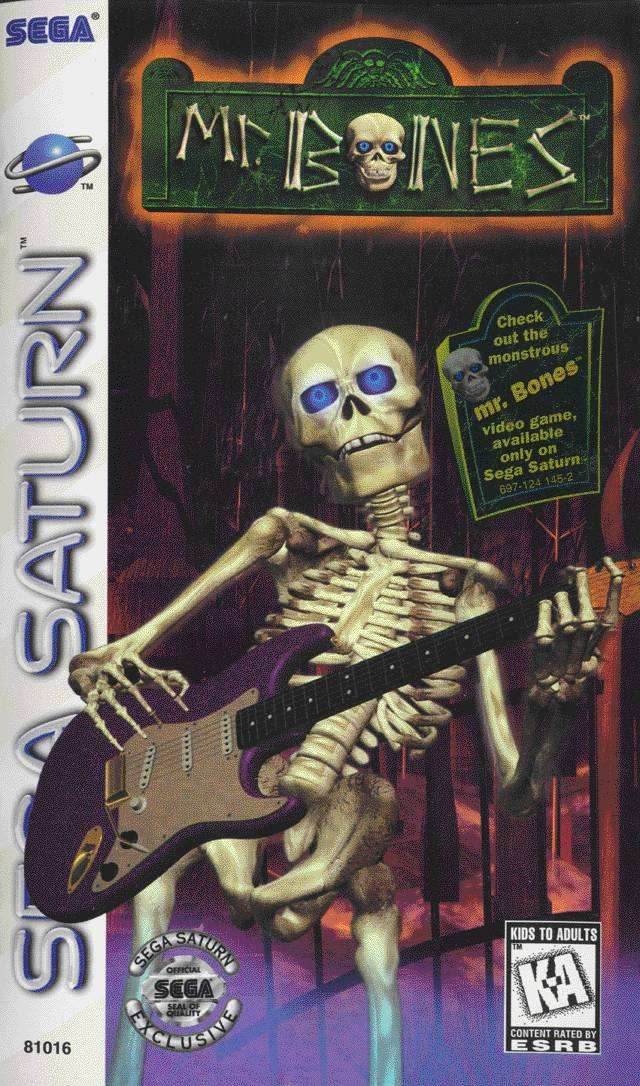 Mr. Bones (Sega Saturn) - Game Manual Only