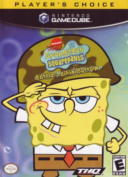 SpongeBob SquarePants Battle For Bikini Bottom (Player's Choice) (Gamecube) - Game Only