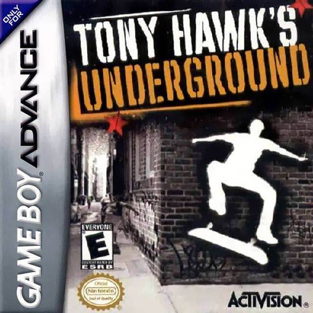 Tony Hawk Underground (Gameboy Advance) - Game Manual Only