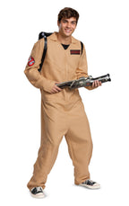 Ghostbusters and Proton Pack Jumpsuit Deluxe Adult Costume XXL 50-52