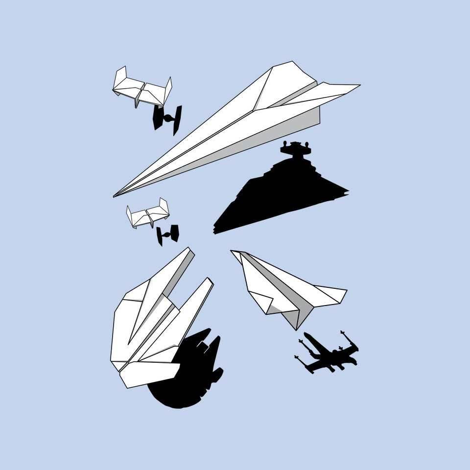 Paper Wars - Unisex / Charcoal / S
