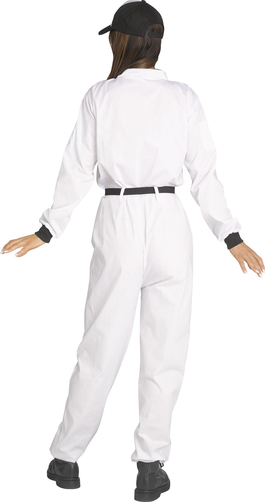 Astronaut NASA White Jumpsuit Adult Costume Medium 8-10