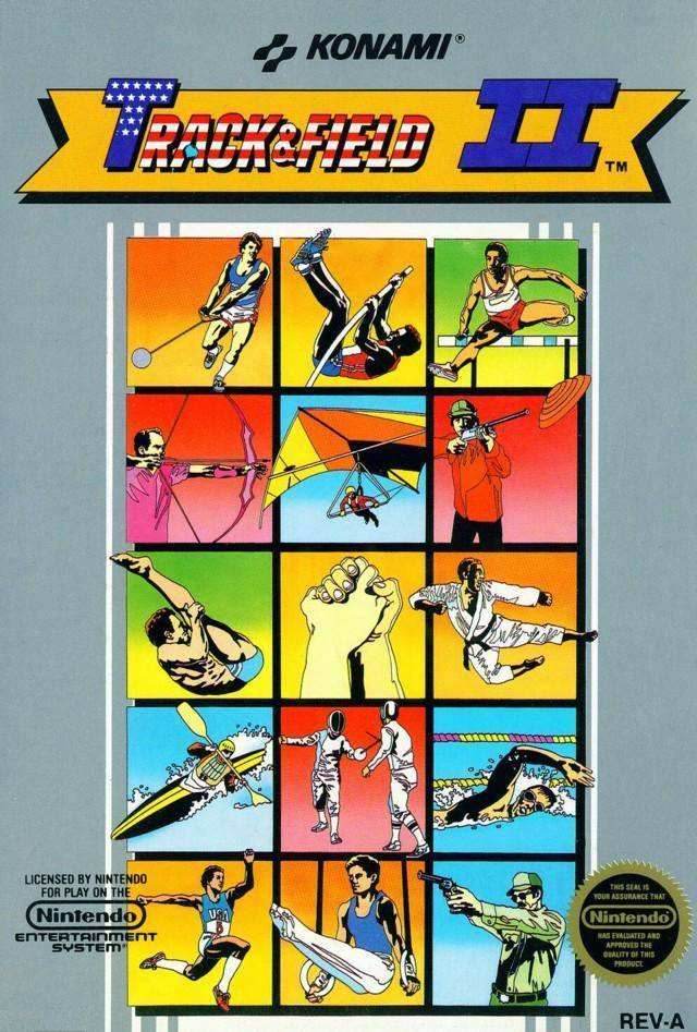 Track and Field II (Nintendo NES) - Ugly