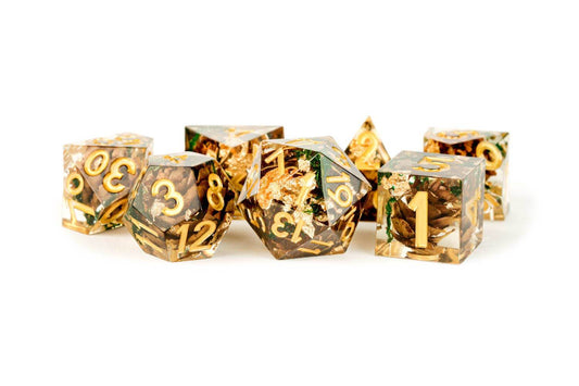 PREMIUM Handcrafted Sharp Edge Inclusion Dice - 
