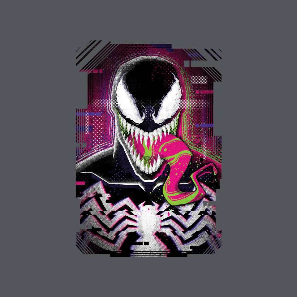 Venom Glitch - None / Red / 16x16