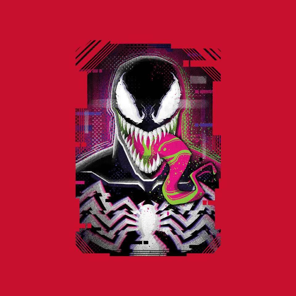 Venom Glitch - None / Red / 3x3