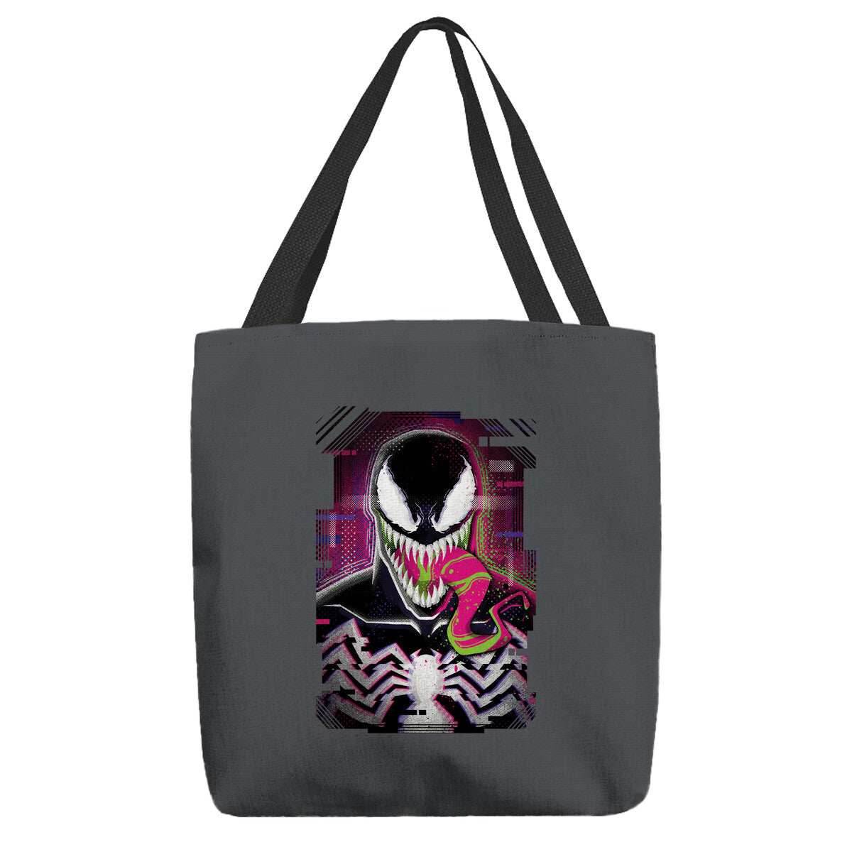 Venom Glitch - None / Red / 13x13
