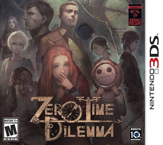 Zero Escape: Zero Time Dilemma (Nintendo 3DS) - Game Only
