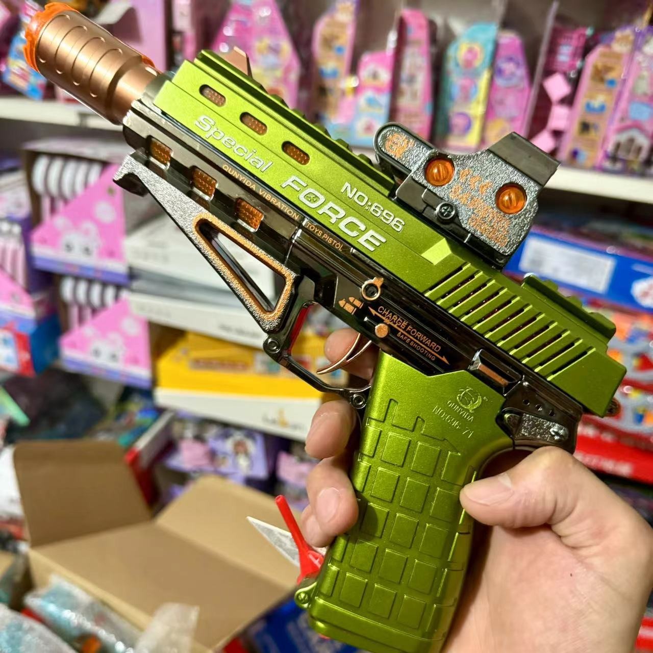 Cyberpunk pistol