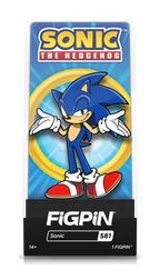 FiGPiN Classic:  Sonic The Hedgehog - Sonic (581)