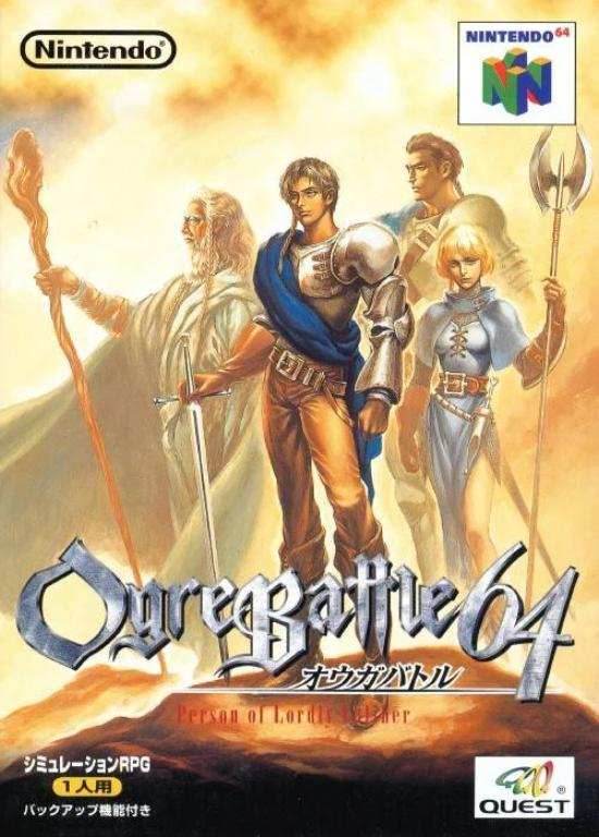 Ogre Battle: Person of Lordly Caliber [Japan Import] (Nintendo 64) - Game Manual Only