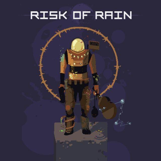 Risk of Rain (Playstation 4) - Game Manual Only