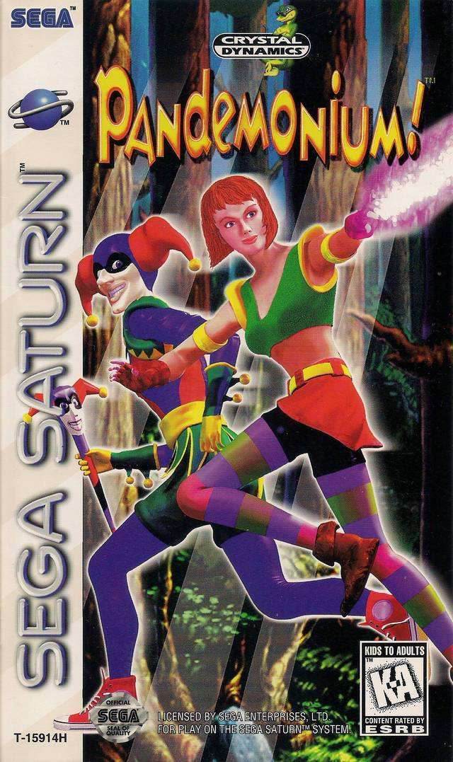 Pandemonium (Sega Saturn) - Game Manual Only