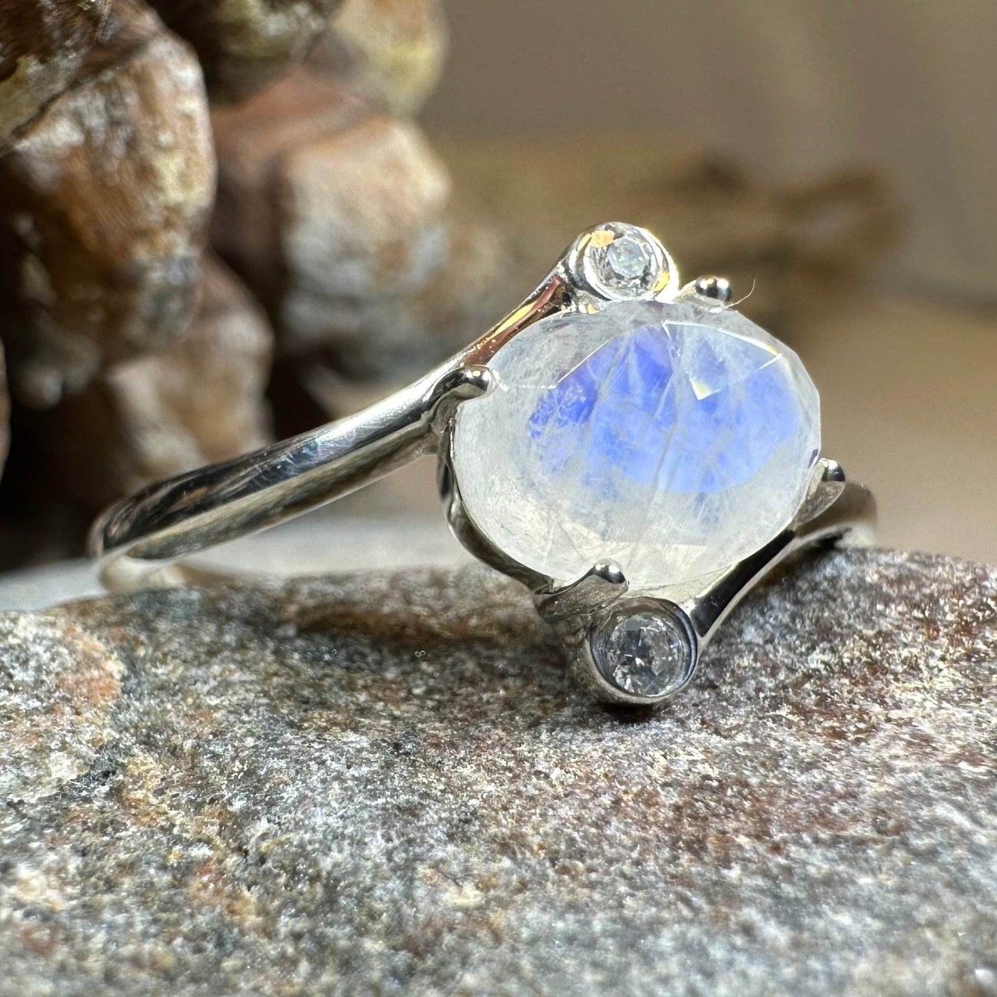 Lysandra Moonstone Ring - 5
