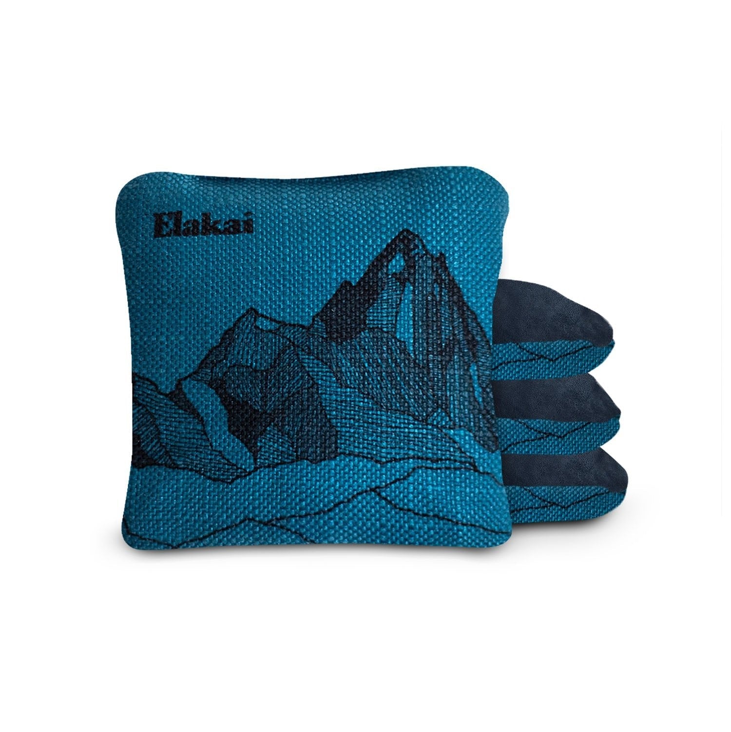6-in Dual-Sided Cornhole Bags | Mt. Elakai Design Collection